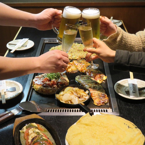 ビールで乾杯