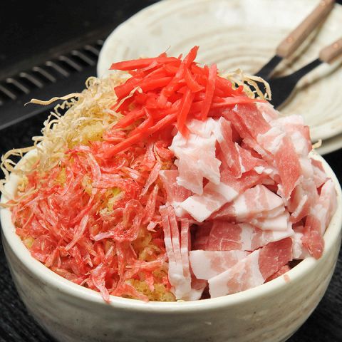 下町豚肉もんじゃ